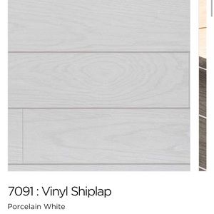 Brand new Philip Jefferies Vinyl Shiplap wallpaper.